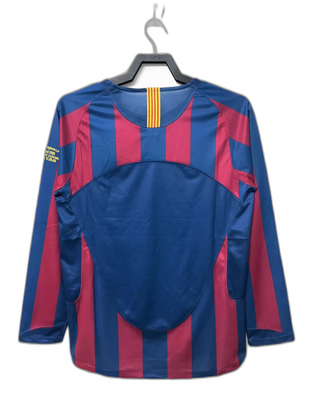 Barcelona 05/06 I Home Jersey - Long Sleeve Retro Version