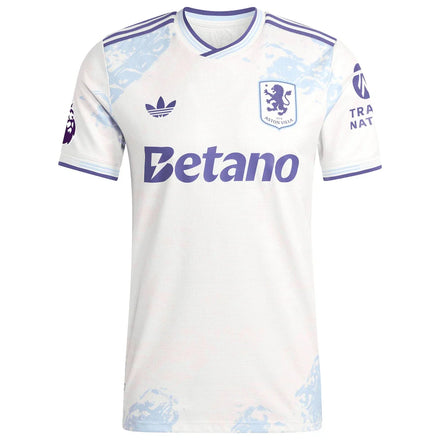 Tyrone Mings Aston Villa adidas 2025/26 Third Authentic Player Jersey - White