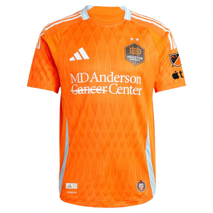 Héctor Herrera Houston Dynamo FC adidas 2025 Season 20 On-Field Authentic Jersey - Orange