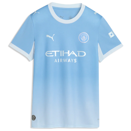 Manchester City Puma Women's 2026/27 Home Replica Jersey - Light Blue