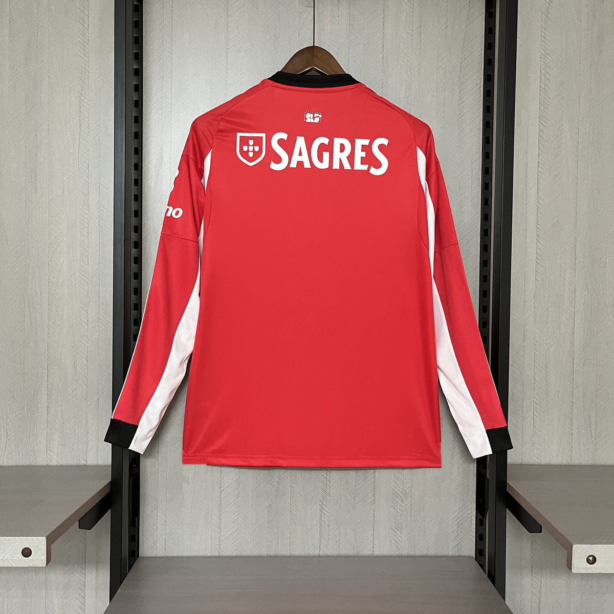 Long Sleeve 2025/26 Benfica Home Jersey