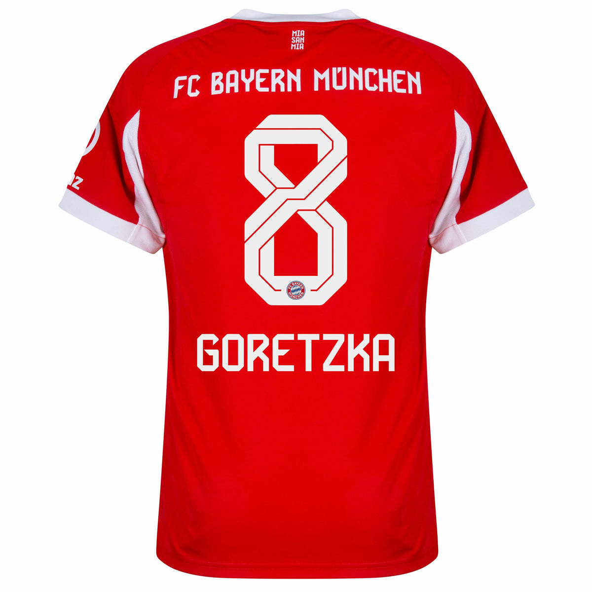 Bayern Munich Home Goretzka 8 Fan Jersey Shirt 2025-2026