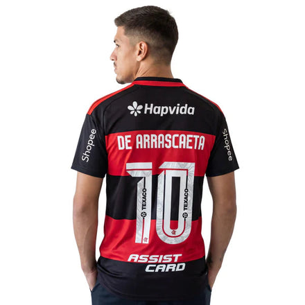 Flamengo Home De Arrascaeta 10 Fan Jersey 2026/27 All Sponsors