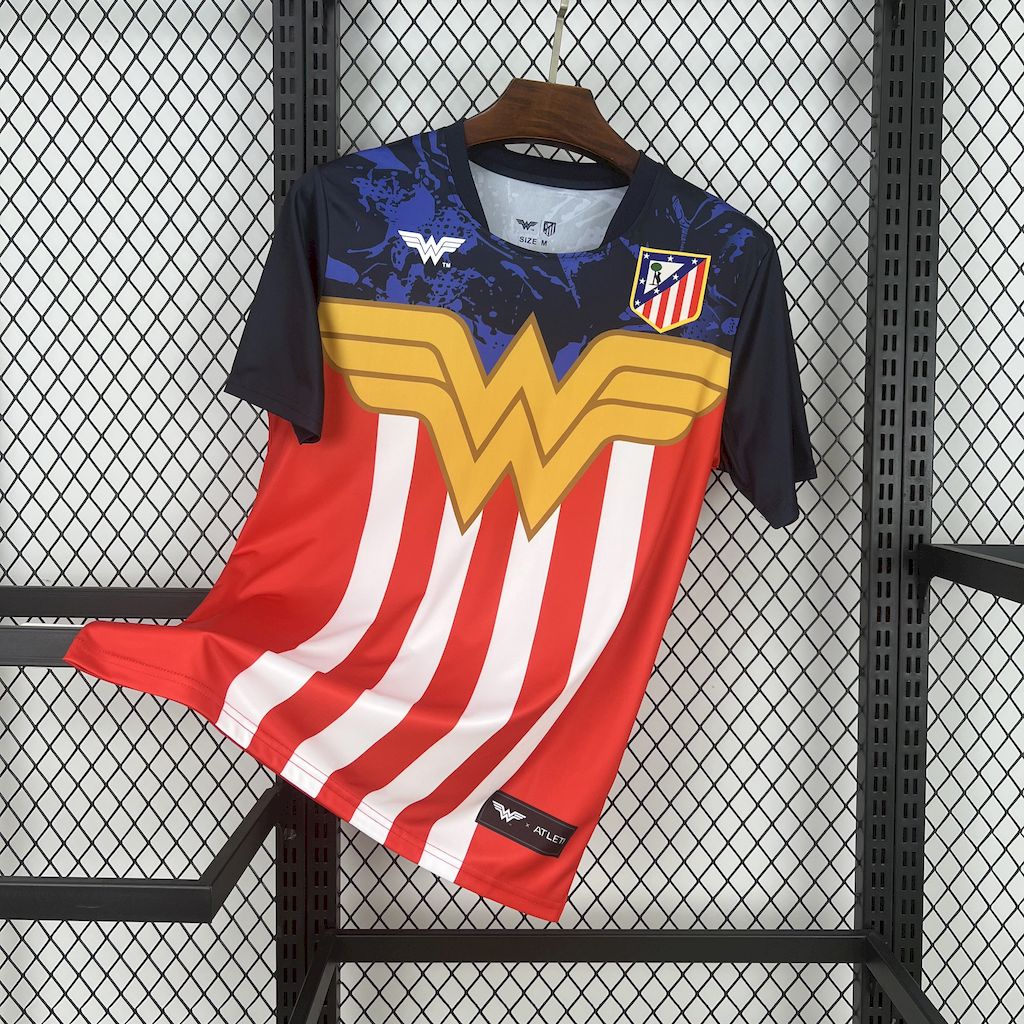 Atletico Madrid 2025/26 Fantasyt Wonder Woman Jersey