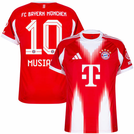 Bayern Munich Home Musiala 10 Fan Jersey Shirt 2025-2026