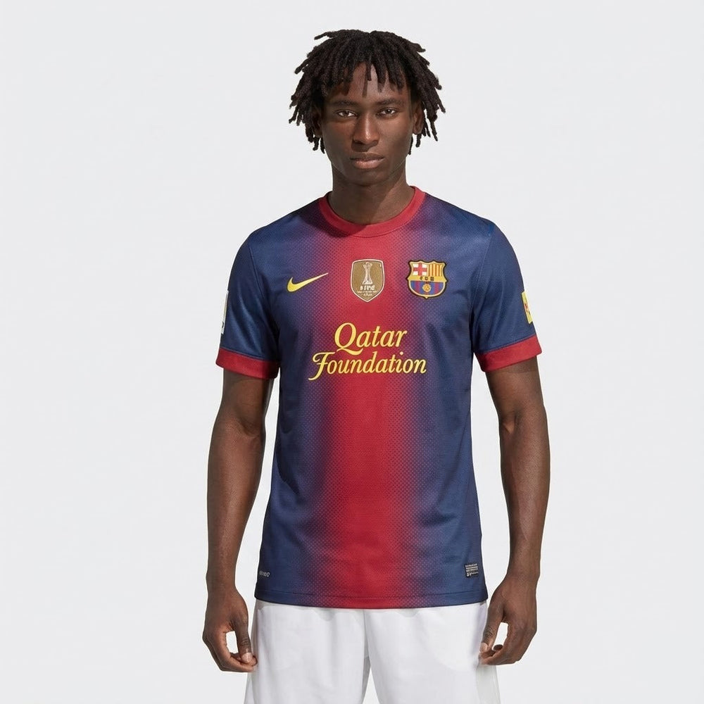 Retrô Barcelona Home 2012/13 – Patch FIFA
