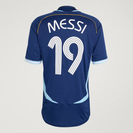 Argentina Away Jersey 2006 Messi #19 - Retro