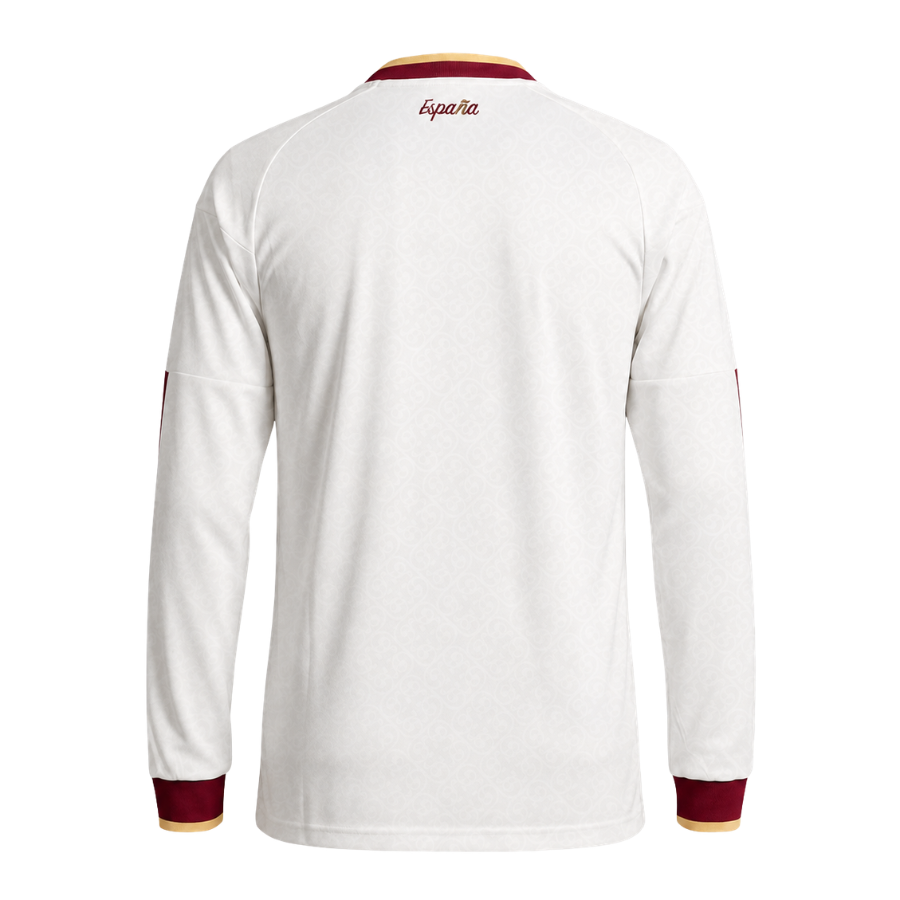 Spain Away L/S Fan Jersey 2026 World Cup Patch