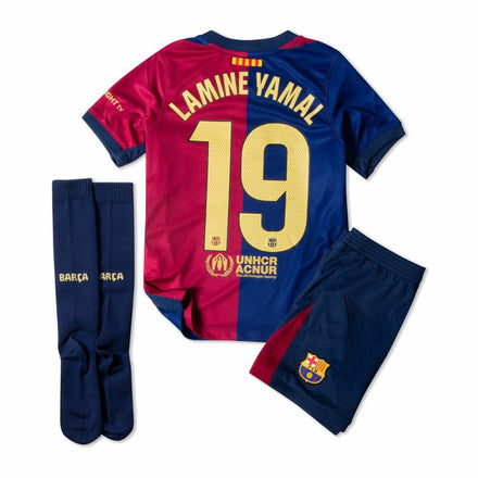 Kids KIT Barcelona Home Jersey 2024/25