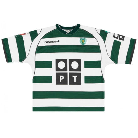 Sporting Home Retro Jersey 2002/03