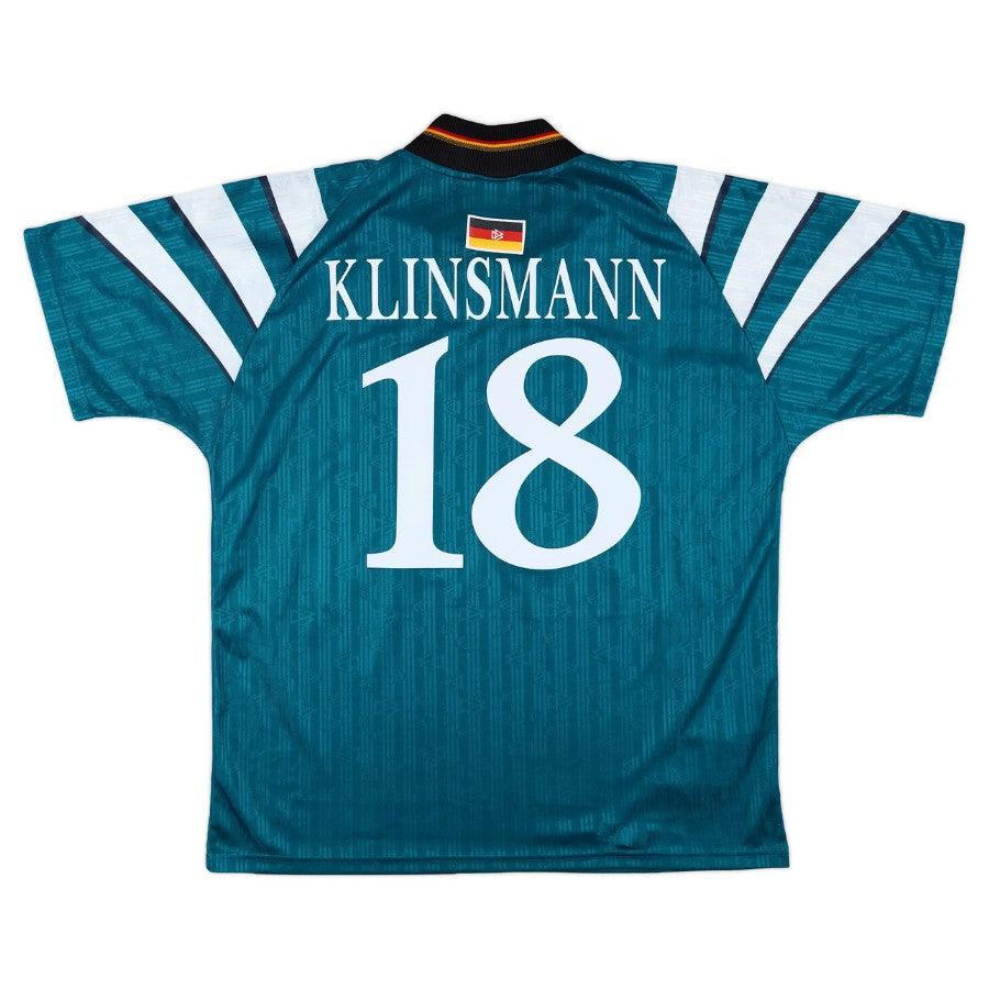 Germany Jurgen Klinsmann Retro Away 1996/97 Fan Jersey
