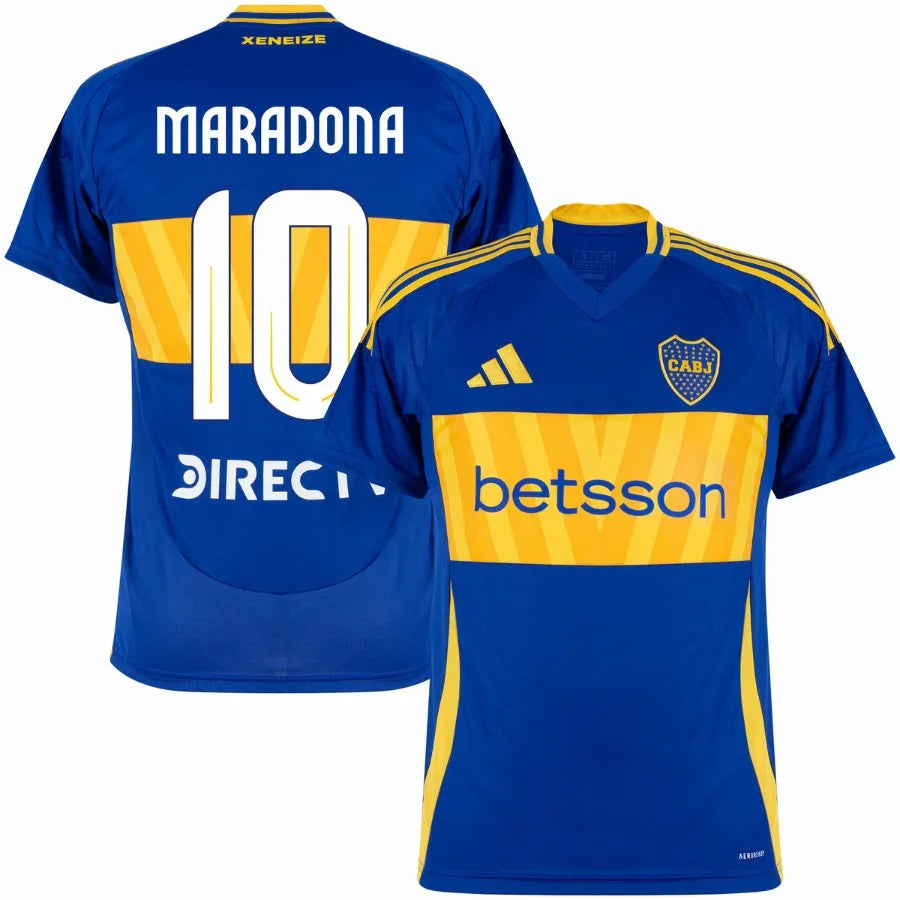 Boca Juniors Maradona 10 Home Fan Jersey 2024/25