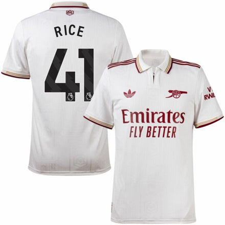 Arsenal Third Rice 41 Player Version Jersey Shirt 2025-2026