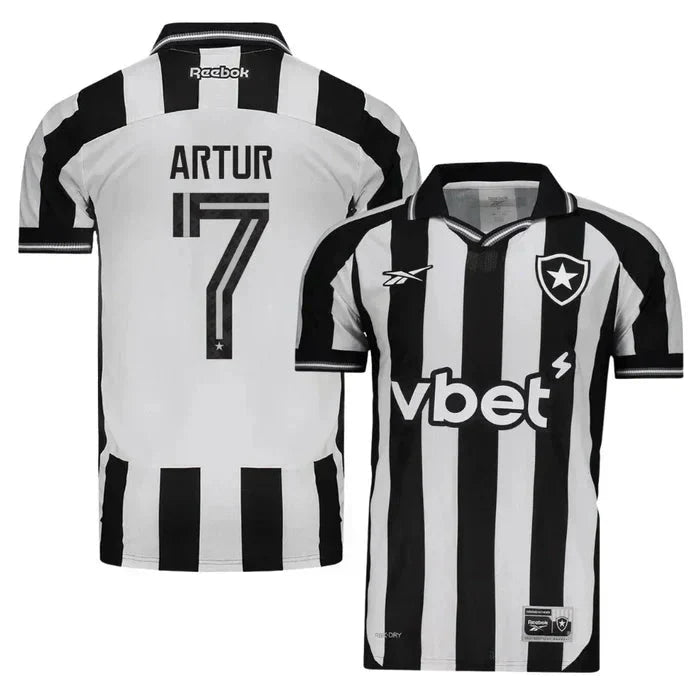 Botafogo Artur 7 Home Fan Jersey 2025/26 - Fan Version