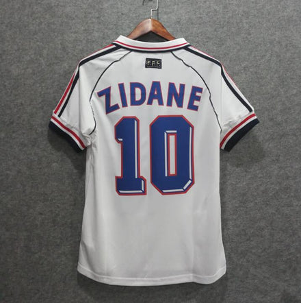 France 1998 World Cup Zidane #10 Away