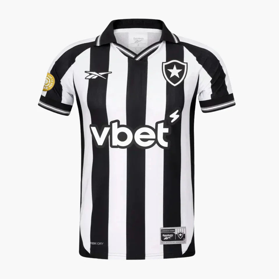 Botafogo Home Fan Jersey 2025/26 - Patch Mundial de Clubes