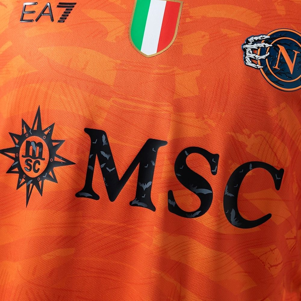 Napoli 2025/26 Halloween Special Edition Jersey - Orange - photo 3