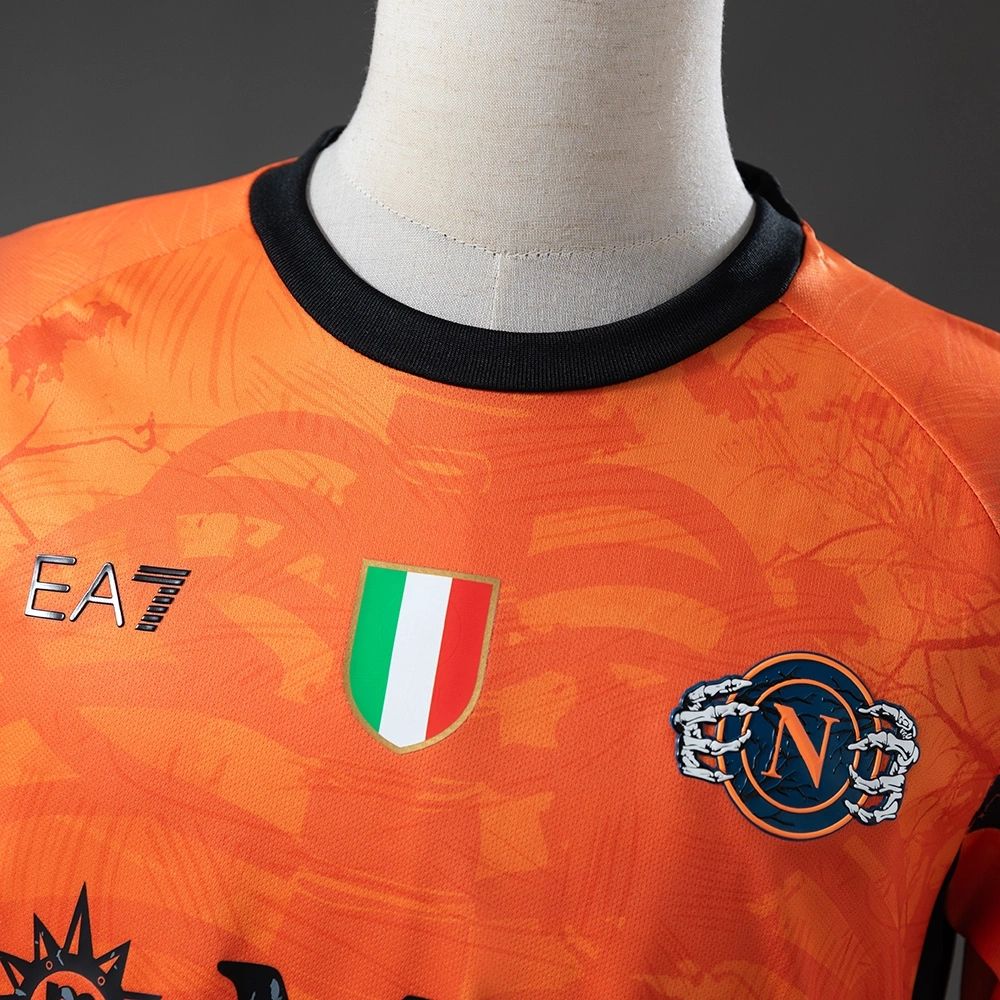 Napoli 2025/26 Halloween Special Edition Jersey - Orange - photo 4