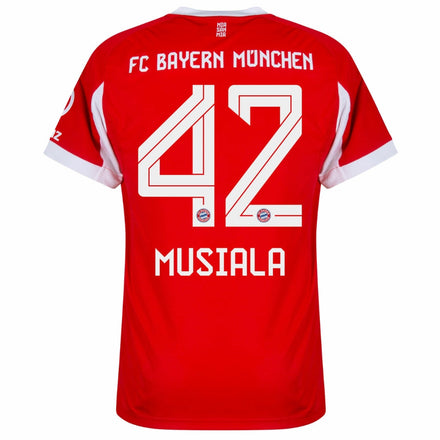 Bayern Munich Home Musiala 42 Fan Jersey 2025/26