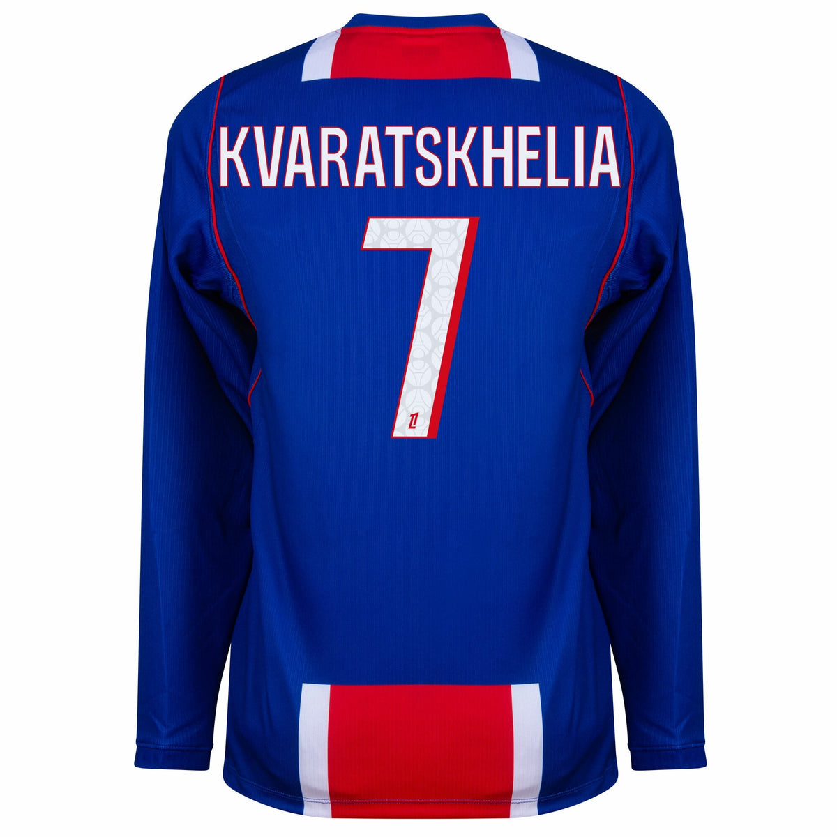 PSG Paris Saint Germain Home Kvaratskhelia 7 L/S Fan Jersey 2026-2027