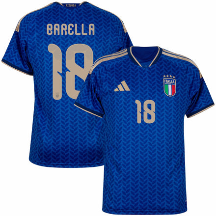 Italy Home Fan Jersey Barella 18 Shirt 2026-2027