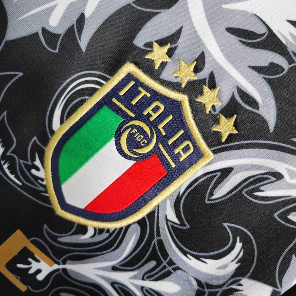 Italy National Team Versace Concept Jersey - Black - photo 4