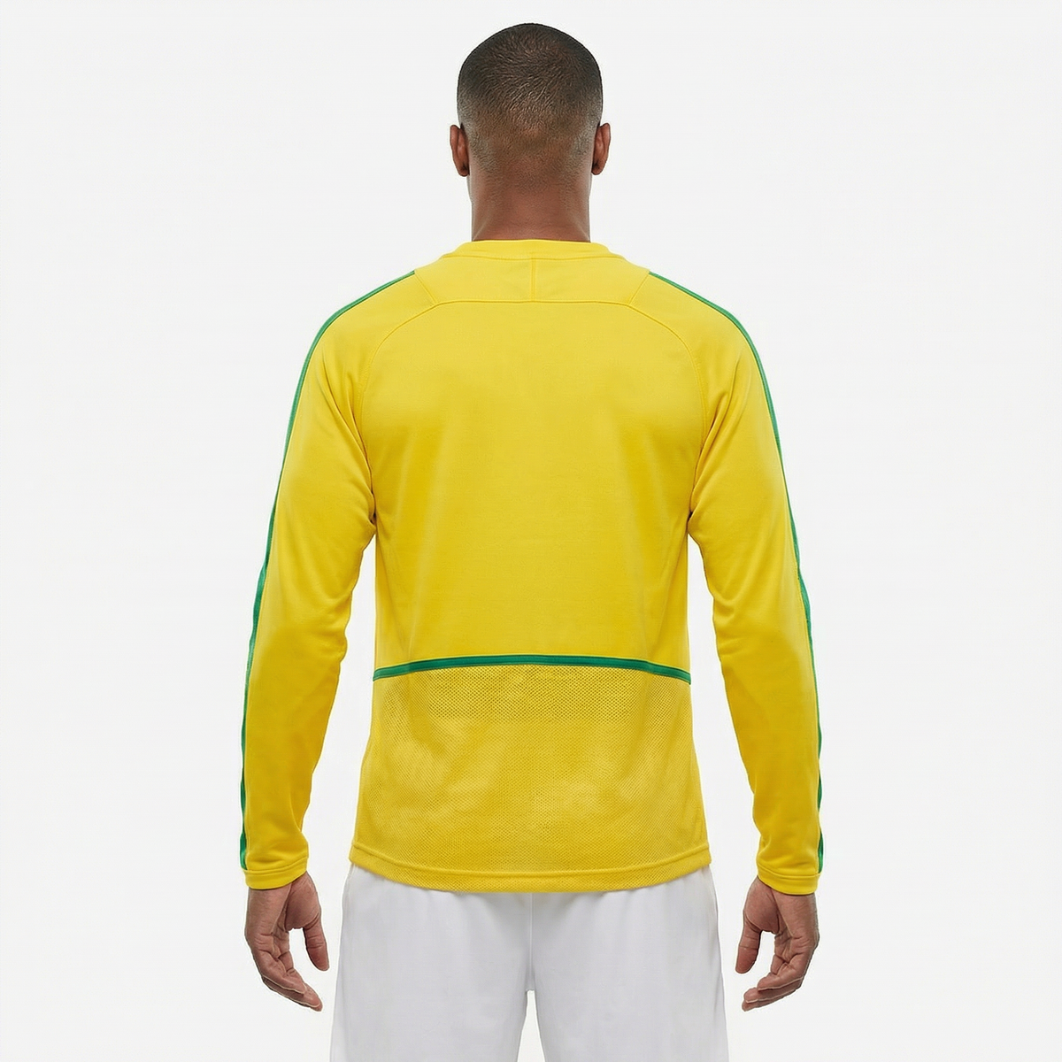 Jersey Brazil 2002 Home Retro Long Sleeve