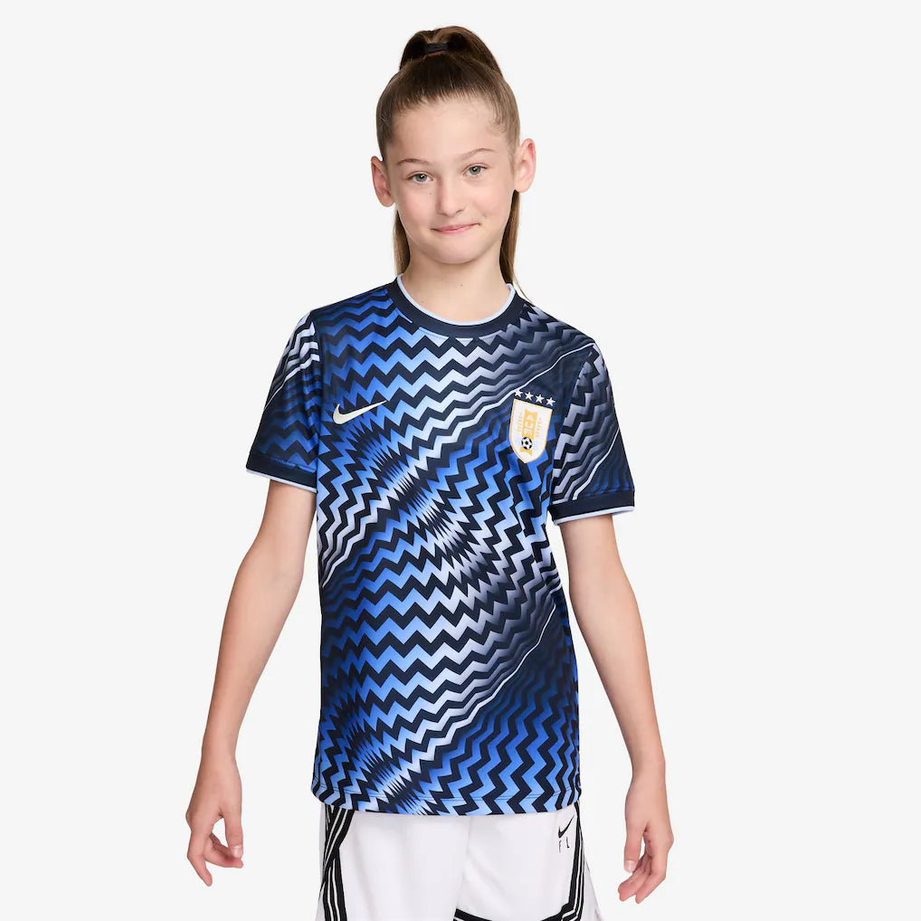 Uruguay National Team Youth 2026 Pre-Match Top - Blue