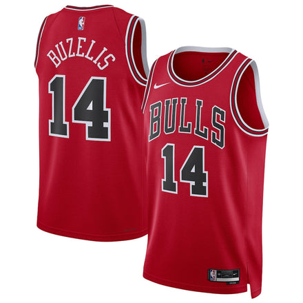 Matas Buzelis Chicago Bulls Unisex Swingman Player Jersey - Icon Edition - Red