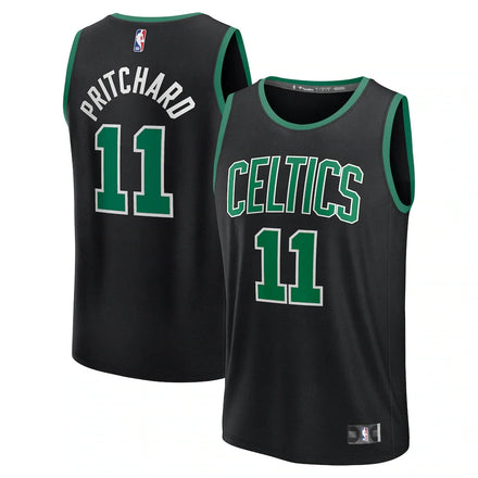 Payton Pritchard Boston Celtics Fanatics Fast Break Player Jersey - Statement Edition - Black