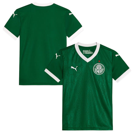 SE Palmeiras Puma Youth 2025/26 Home Jersey - Green