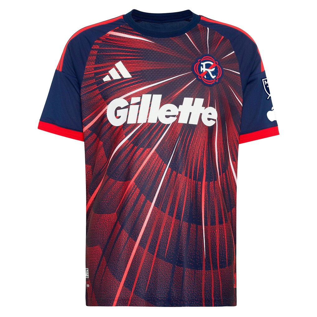 Dor Turgeman New England Revolution adidas  2026 Independence Day On-Field Authentic Patch Jersey - Blue