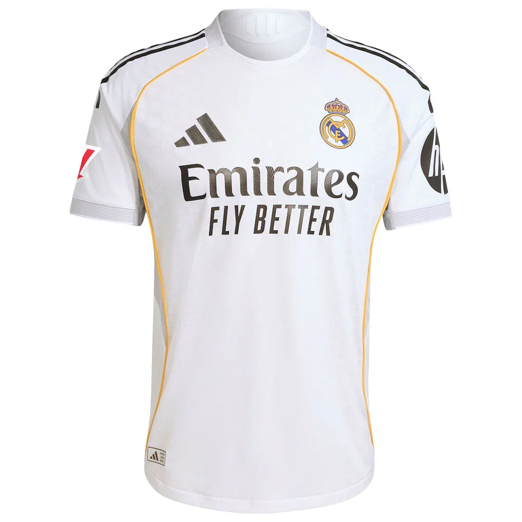 Federico Valverde Real Madrid adidas 2025/26 Home Authentic Jersey - White