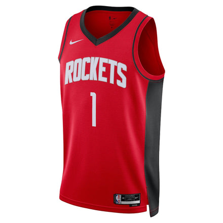 Amen Thompson Houston Rockets Nike Unisex Swingman Player Jersey - Icon Edition - Red