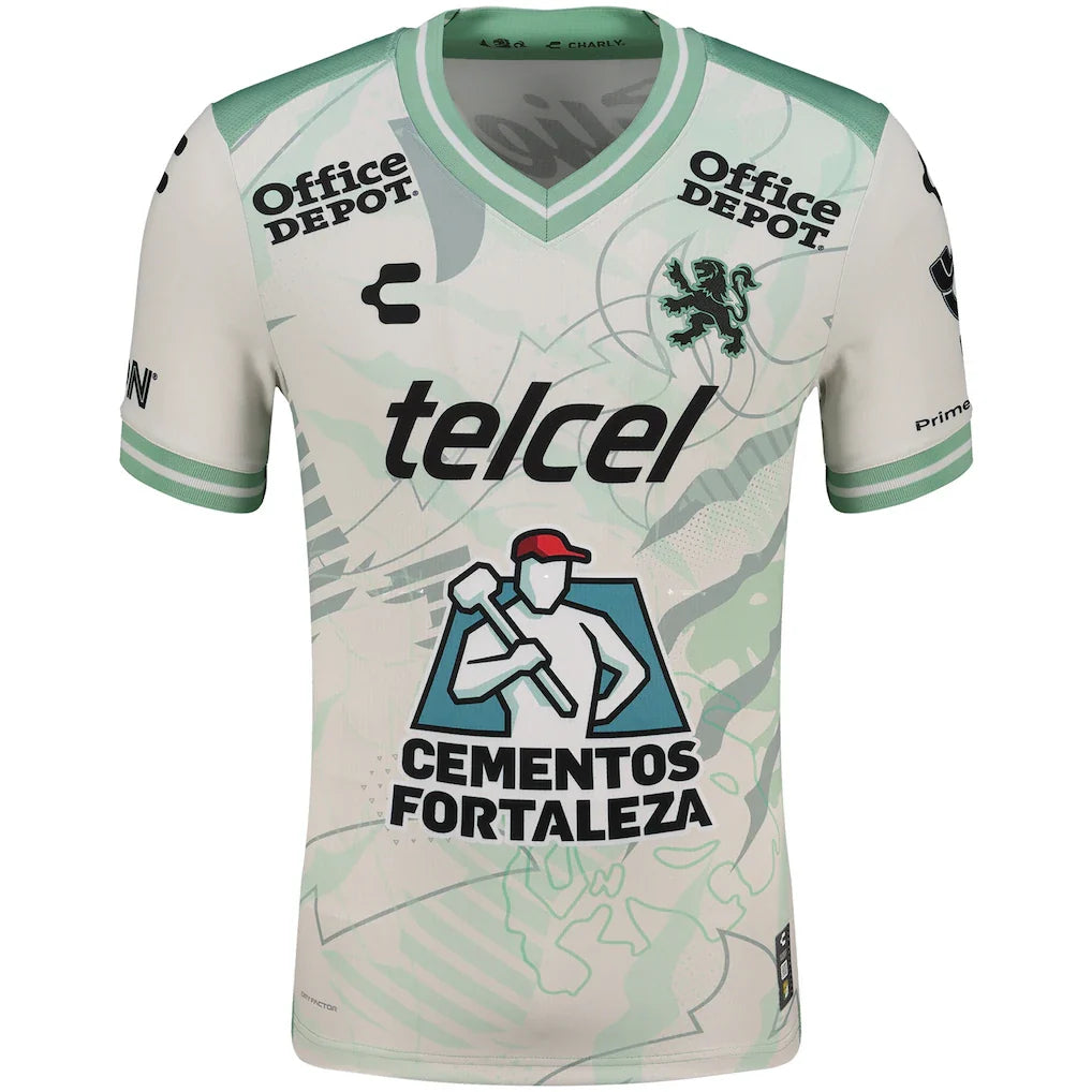 Club Leon Charly 2025/26 Away Authentic Jersey - Gray