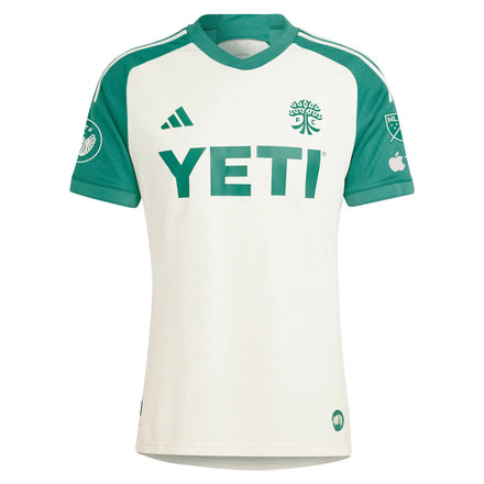 Brandon Vazquez Austin FC adidas 2024 The Armadillo Kit Authentic Player Jersey - Tan