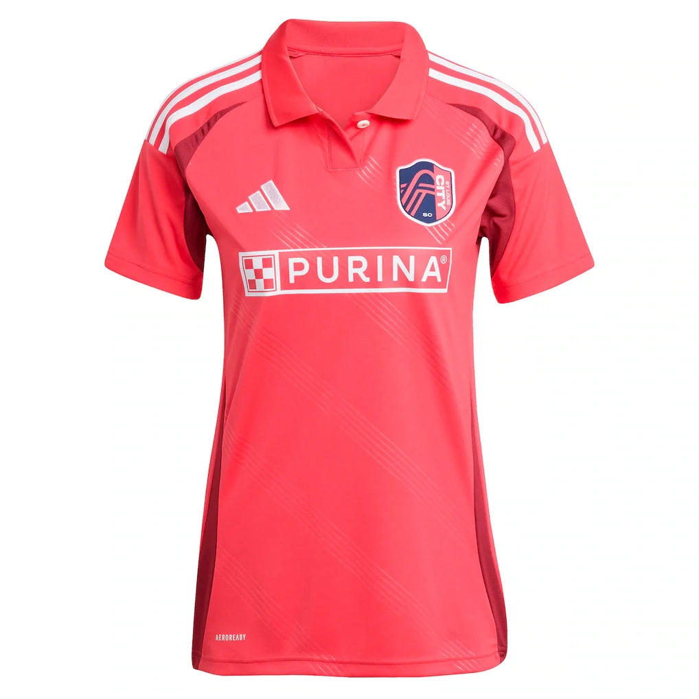St. Louis City SC adidas Women's 2025 Forever CITY Red Replica Custom Jersey - Red
