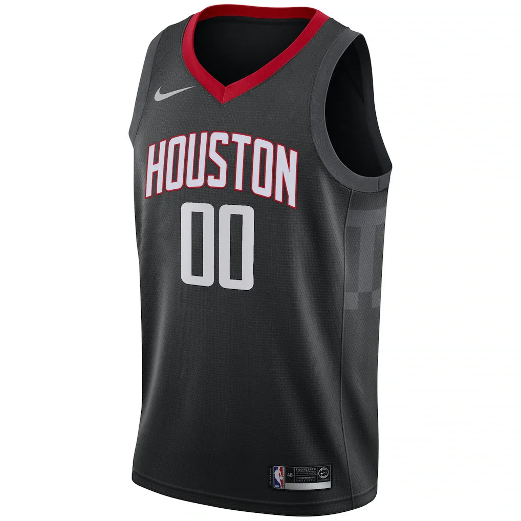 Houston Rockets Nike Swingman Custom Jersey Black - Statement Edition