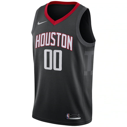 Houston Rockets Nike Swingman Custom Jersey Black - Statement Edition