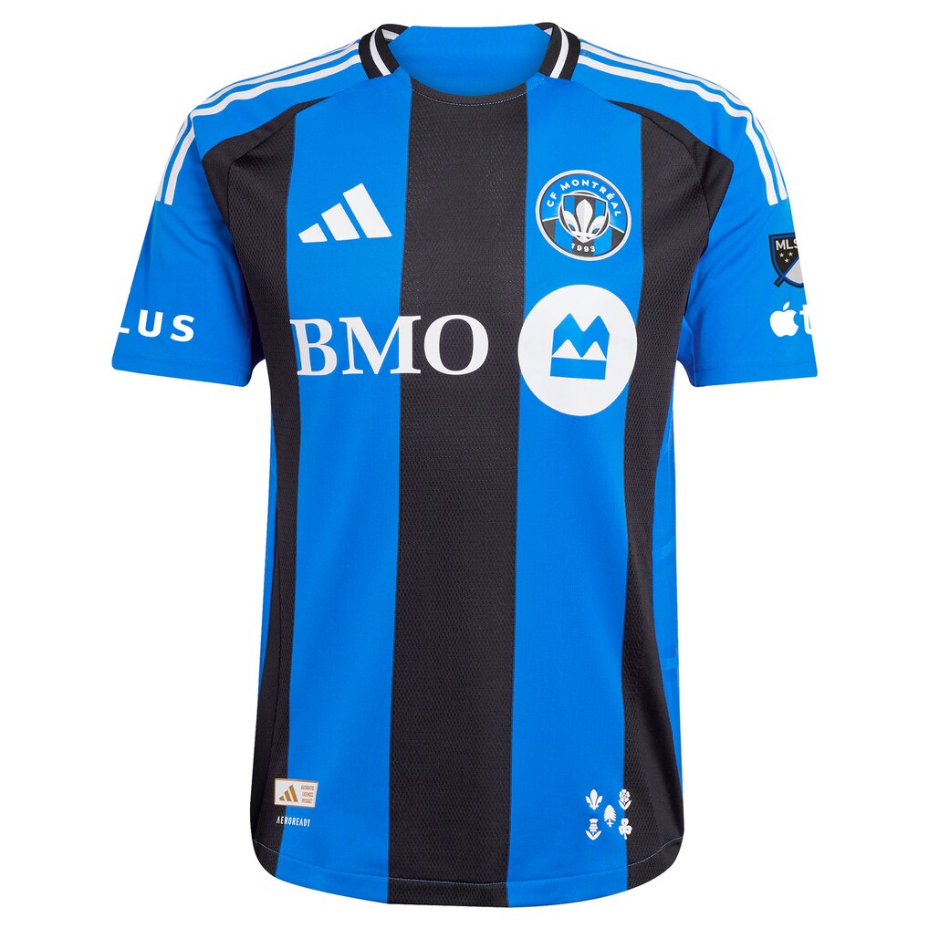 Prince Owusu CF Montreal adidas 2025 Montréal Original On-Field Authentic Jersey – Blue