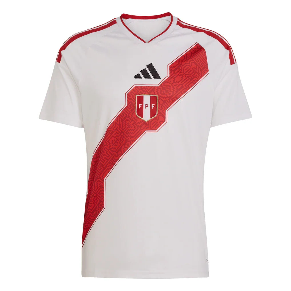Peru National Team adidas 2026 Home Replica Jersey - White