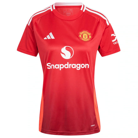 Marcus Rashford Manchester United adidas Women's 2024/25 Home Replica Player Jersey - Red