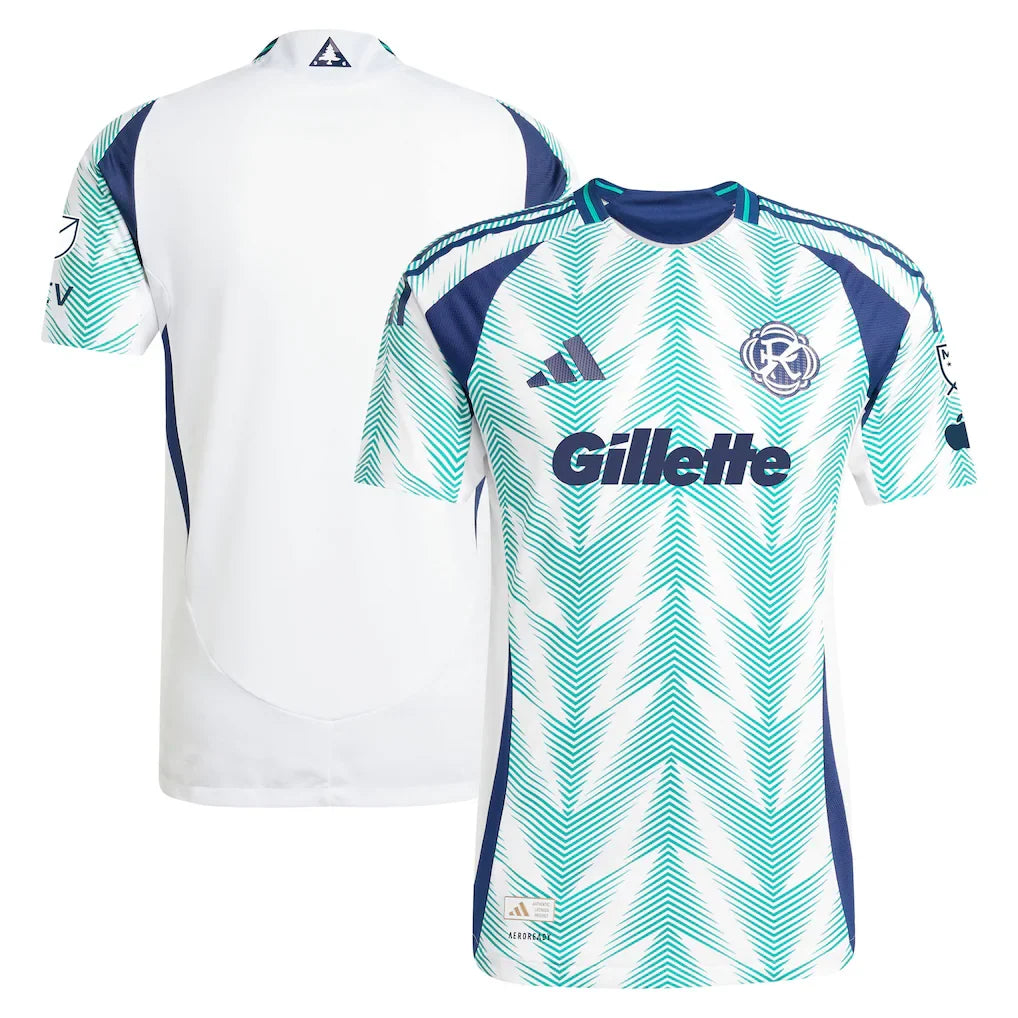 New England Revolution adidas 2025 Eastern White Pine x Flag of New England Authentic Jersey - White