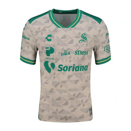 Santos Laguna Charly 2025/26 Away Authentic Jersey - Tan