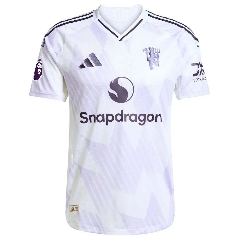 Amad Diallo Manchester United adidas 2025/26 Away Authentic Player Jersey - White