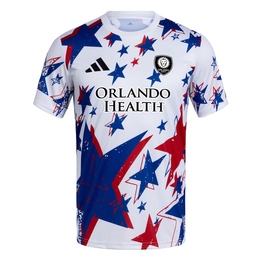 Orlando City SC adidas 2026 Americana Pre-Match Jersey - White