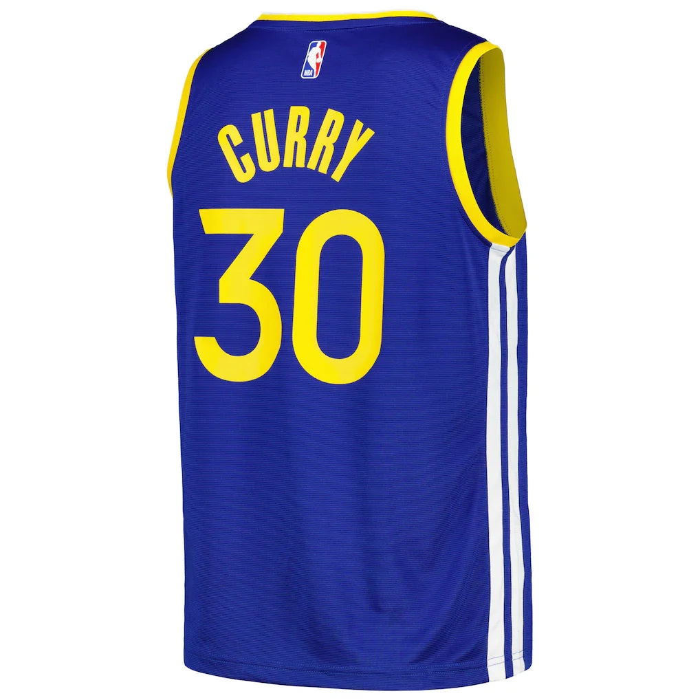Stephen Curry Golden State Warriors Fanatics Fast Break Player Badge Jersey - Royal