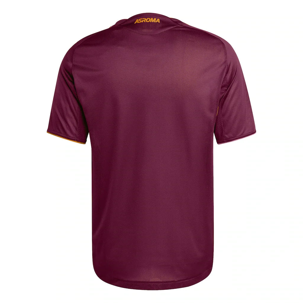 AS Roma adidas 2025/26 Home Authentic Jersey - Red