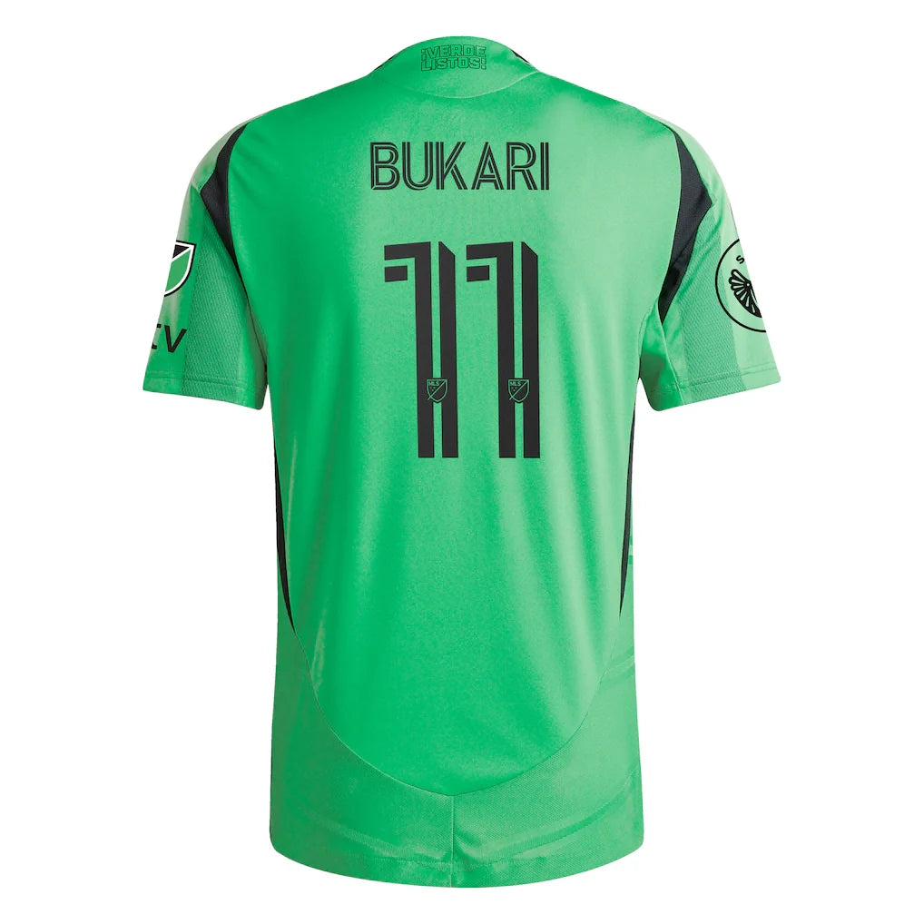 Austin FC adidas 2025 The Heartbeat Kit Authentic Player Jersey - Green