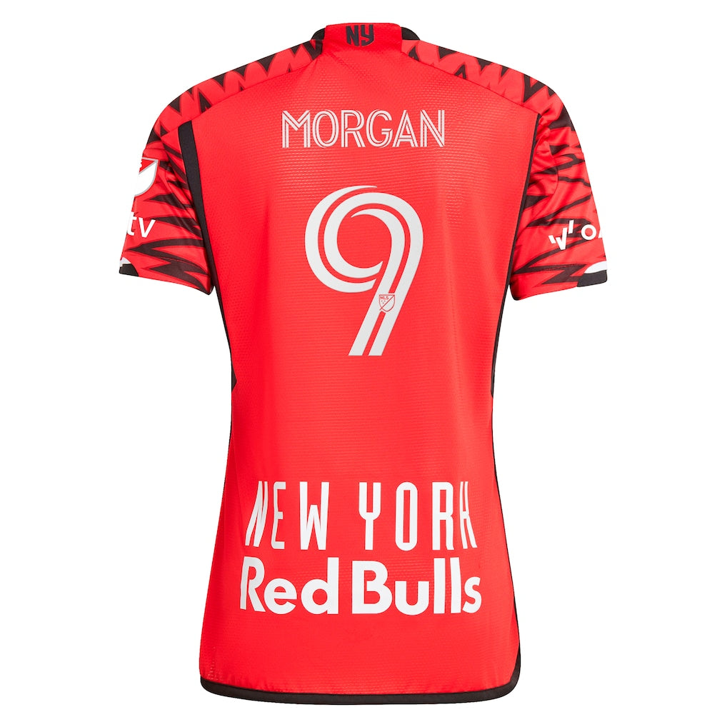 Lewis Morgan New York Red Bulls adidas 2024 Legacy Authentic Player Jersey - Red